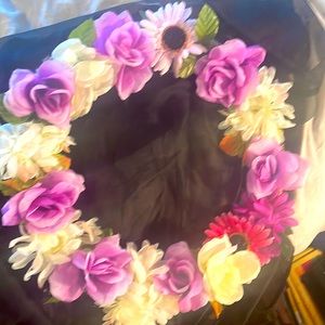 Spring wreath home decor